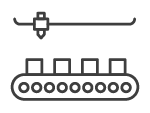 Process machinery icon